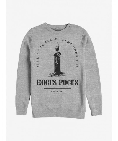 Disney Hocus Pocus Candle Stamp Crew Sweatshirt $16.61 Sweatshirts