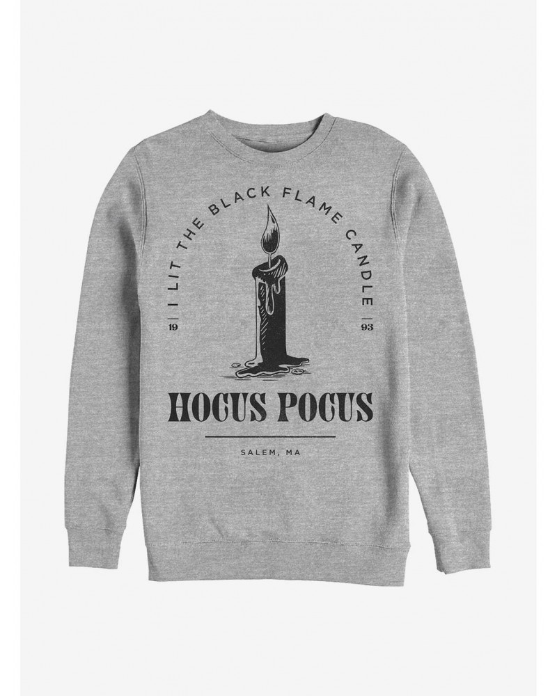 Disney Hocus Pocus Candle Stamp Crew Sweatshirt $16.61 Sweatshirts