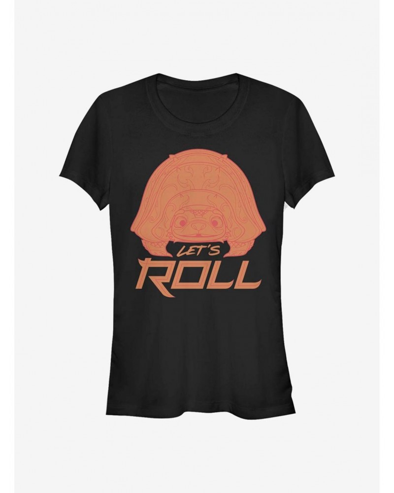 Disney Raya and the Last Dragon Let's Roll Girls T-Shirt $11.70 T-Shirts