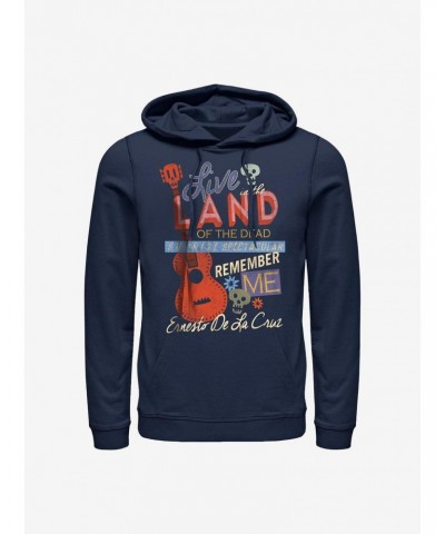 Disney Pixar Coco Live In The Land Of The Dead Hoodie $14.37 Hoodies