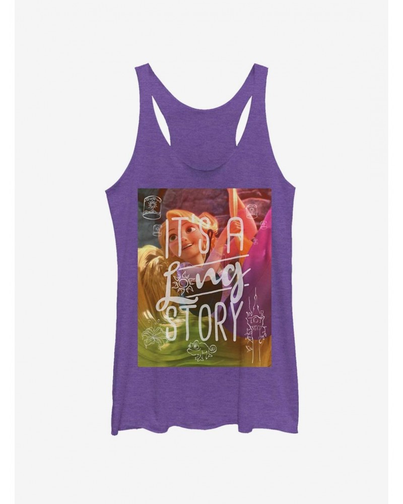 Disney Tangled Long Story Girls Tank $11.66 Tanks