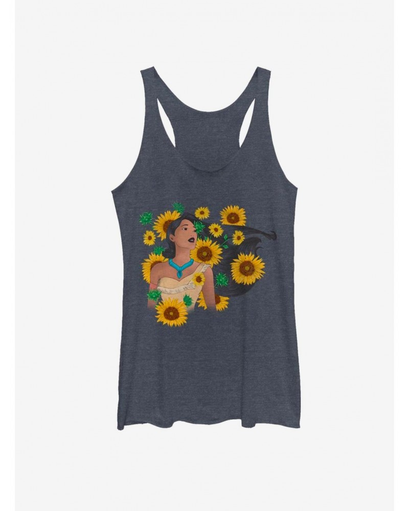 Disney Pocahontas Floral Princess Girls Tank $8.29 Tanks