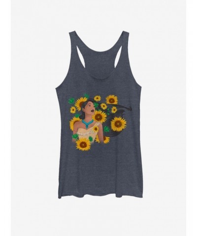 Disney Pocahontas Floral Princess Girls Tank $8.29 Tanks