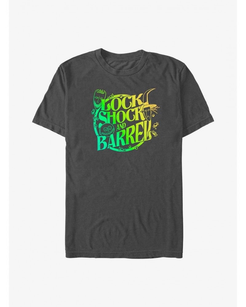 Disney The Nightmare Before Christmas Lock Shock and Barrel T-Shirt $10.04 T-Shirts