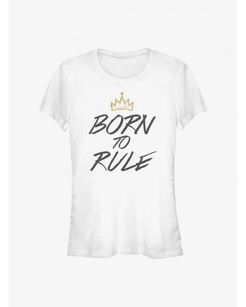 Disney Descendants Born To Rule Crown Girls T-Shirt $9.96 T-Shirts