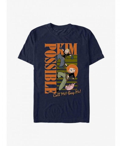 Disney Kim Possible Kim, Ron, & Rufus Poster T-Shirt $11.23 T-Shirts