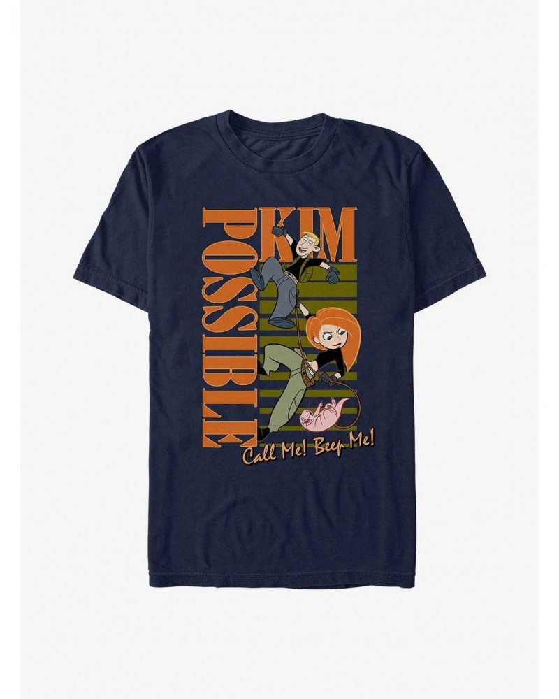 Disney Kim Possible Kim, Ron, & Rufus Poster T-Shirt $11.23 T-Shirts