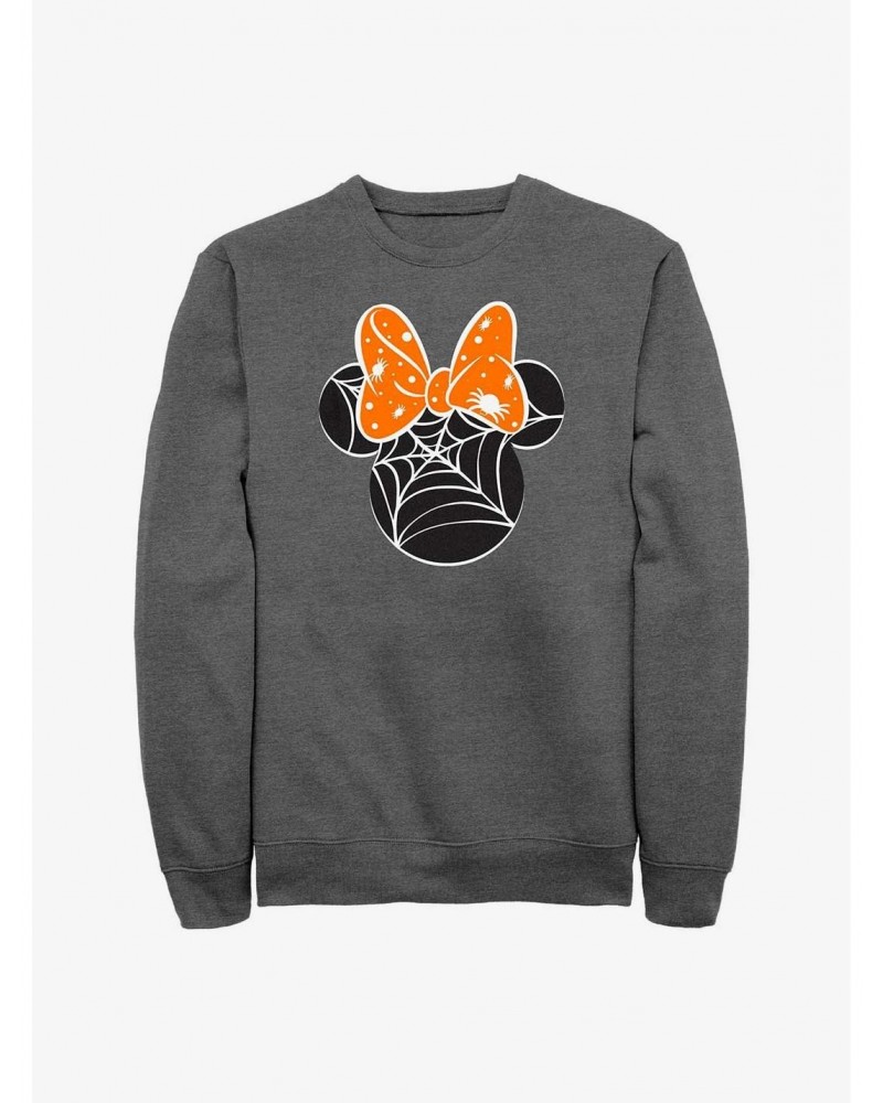 Disney Minnie Mouse Spider Webs Sweatshirt $13.28 Sweatshirts