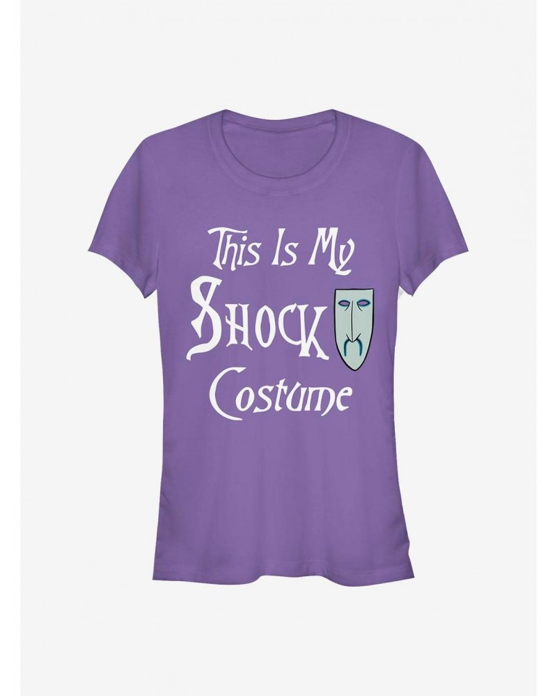 Disney The Nightmare Before Christmas Shock Costume Girls T-Shirt $12.45 T-Shirts