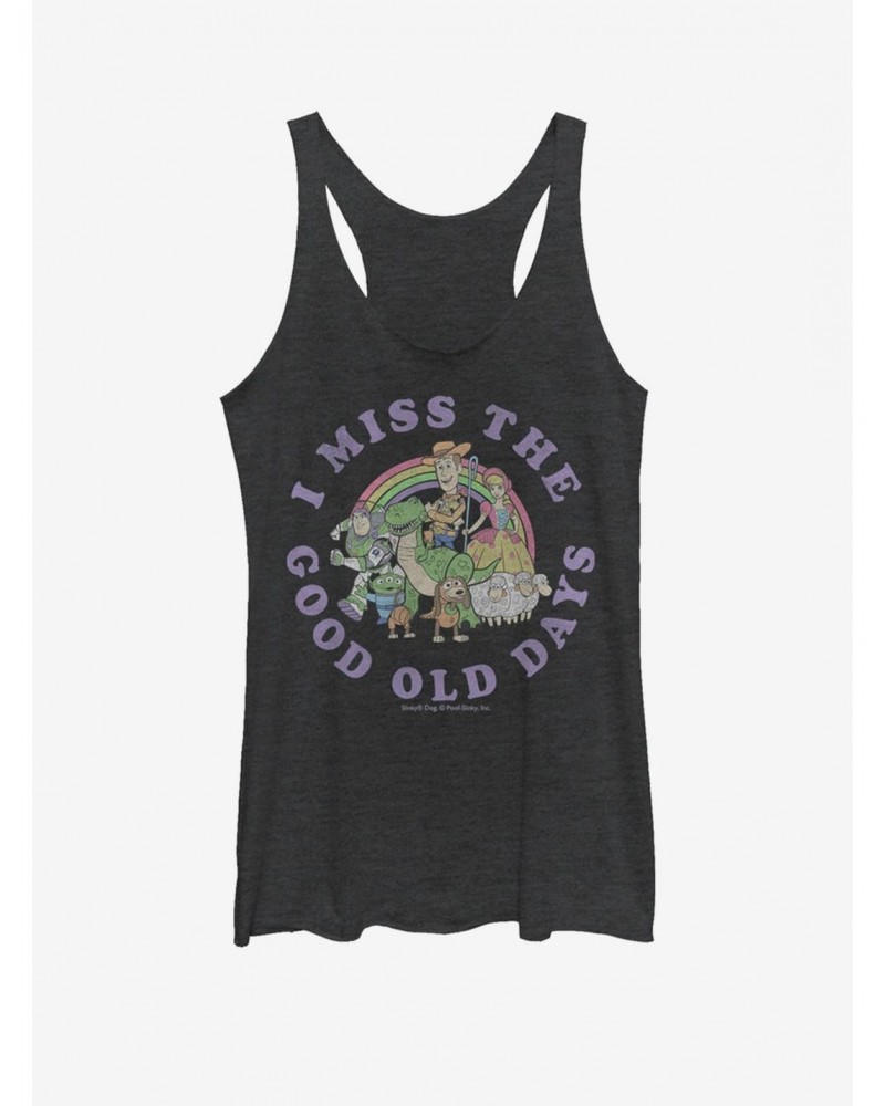 Disney Pixar Toy Story 4 Good Old Days Girls Heathered Tank Top $9.07 Tops