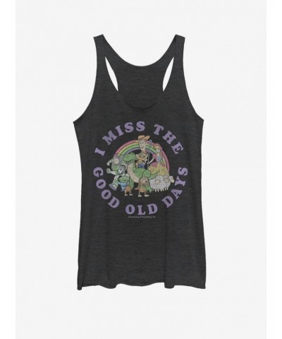 Disney Pixar Toy Story 4 Good Old Days Girls Heathered Tank Top $9.07 Tops