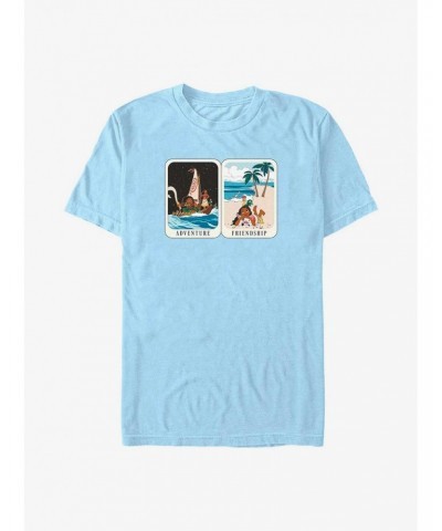 Disney Moana Adventure & Friendship Tarot Card T-Shirt $9.32 T-Shirts