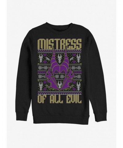 Disney Villains Mistress Sweater Sweatshirt $12.92 Sweatshirts