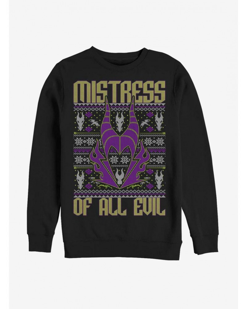 Disney Villains Mistress Sweater Sweatshirt $12.92 Sweatshirts