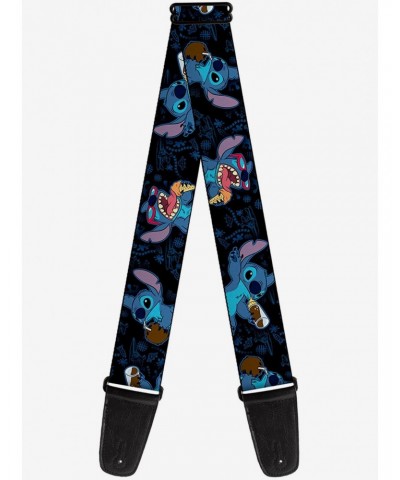 Disney Lilo & Stitch Snacking Poses Guitar Strap $8.96 Guitar Straps