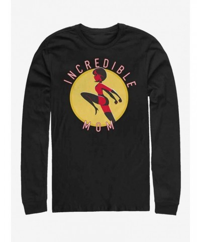 Disney Pixar The Incredibles Incredible Mom Circle Long-Sleeve T-Shirt $14.15 T-Shirts