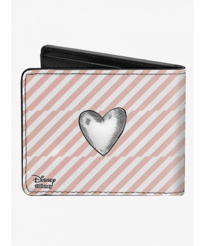 Disney Tinker Bell Sassy Pose Pixie Dust Stripes Bifold Wallet $6.27 Wallets