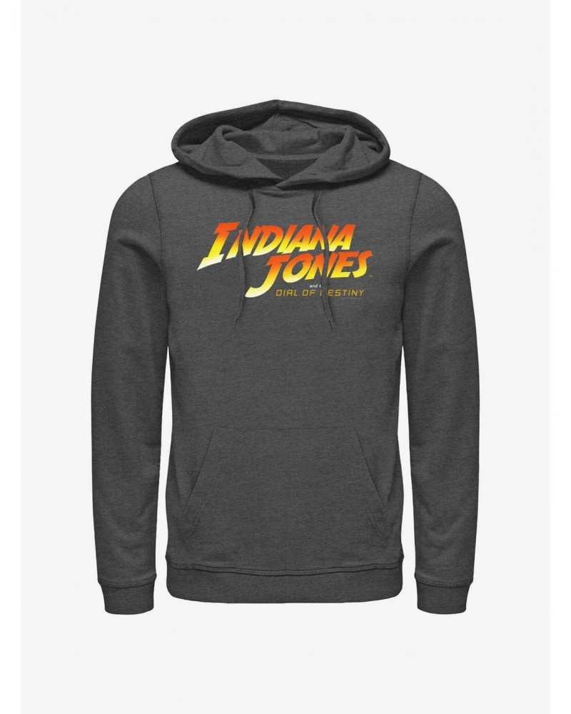 Indiana Jones and the Dial of Destiny Logo Hoodie $17.06 Hoodies