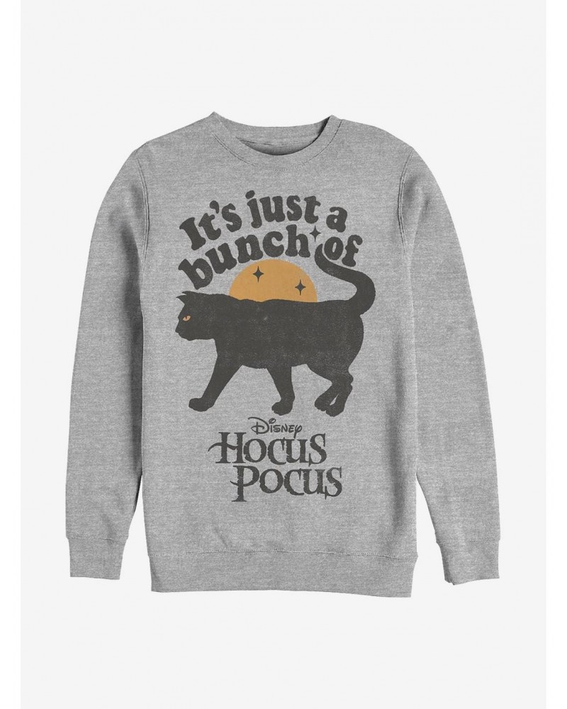 Disney Hocus Pocus Just A Bunch Of Hocus Pocus Crew Sweatshirt $17.34 Sweatshirts