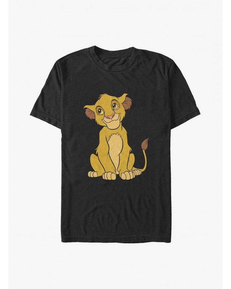 Disney The Lion King Cute Simba Big & Tall T-Shirt $10.76 T-Shirts