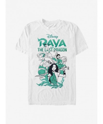 Disney Raya and the Last Dragon Characters T-Shirt $9.56 T-Shirts