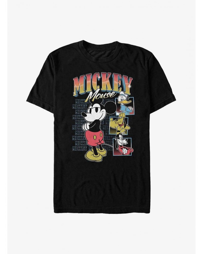 Disney Mickey Mouse Tough Guys Mickey, Donald, Pluto, & Goofy T-Shirt $11.71 T-Shirts