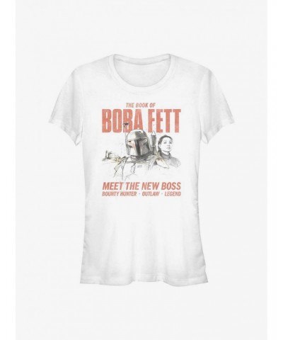 Star Wars The Book Of Boba Fett Fett Flyer Girls T-Shirt $7.47 T-Shirts