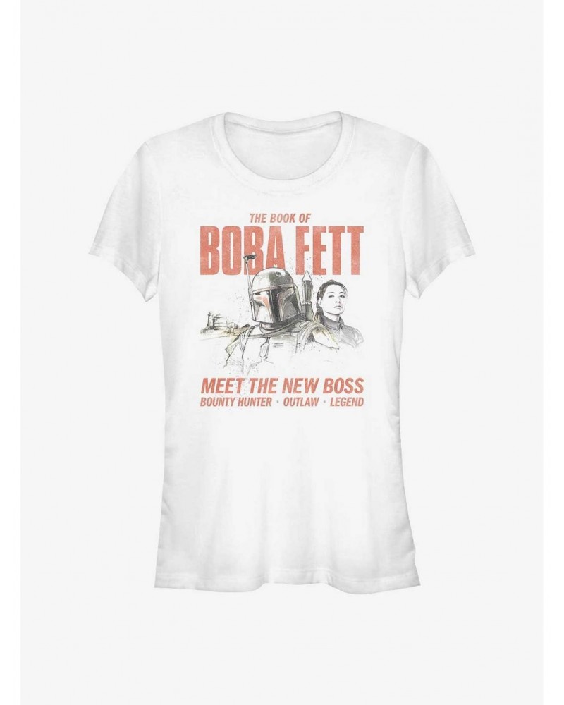 Star Wars The Book Of Boba Fett Fett Flyer Girls T-Shirt $7.47 T-Shirts