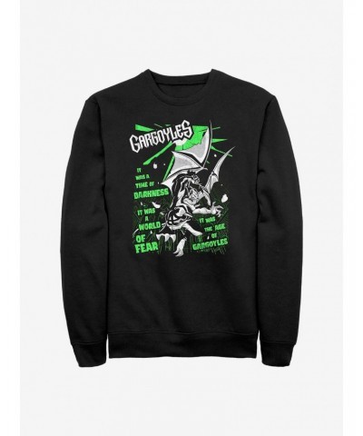 Disney Gargoyles Time Of Darkness Crew Sweatshirt $11.44 Sweatshirts