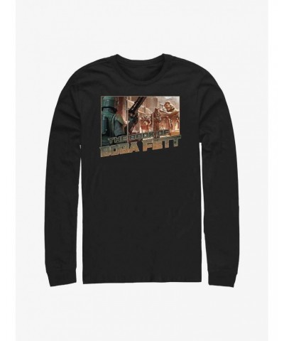 Star Wars The Book Of Boba Fett Desert Rules Long-Sleeve T-Shirt $13.49 T-Shirts