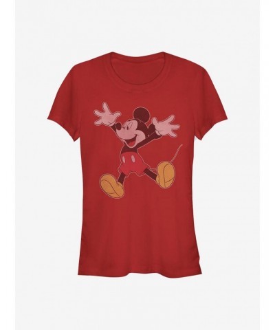 Disney Mickey Mouse Mickey Jump Girls T-Shirt $9.21 T-Shirts