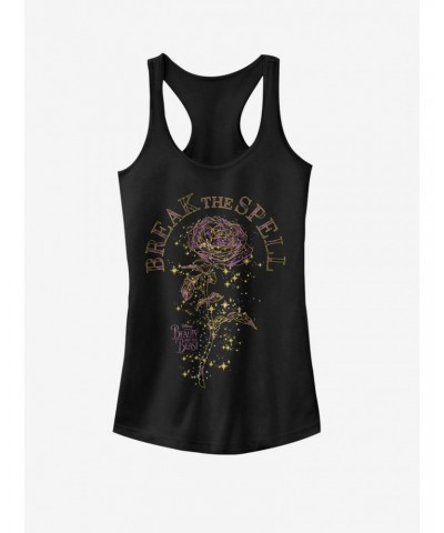 Disney Beauty and the Beast Rose Spells Girls Tank $7.72 Tanks