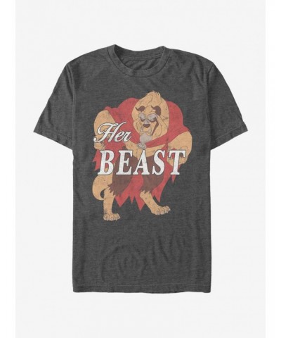 Disney Beauty And The Beast Her Beast T-Shirt $10.99 T-Shirts