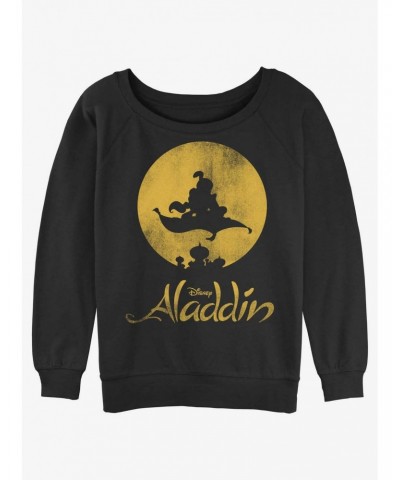 Disney Aladdin New World Girls Slouchy Sweatshirt $15.87 Sweatshirts