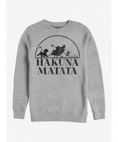 Disney The Lion King Hakuna Matata Sweatshirt $14.02 Sweatshirts