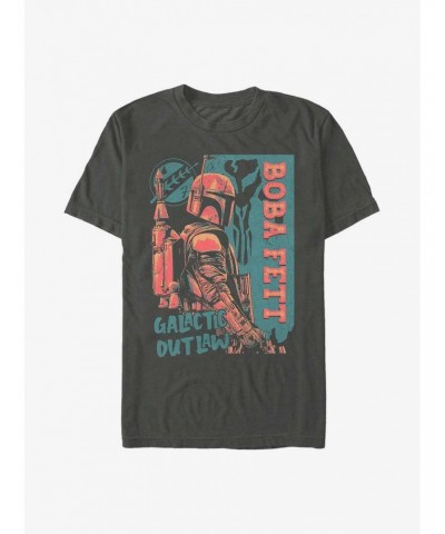 Star Wars The Book Of Boba Fett Dark Boba T-Shirt $11.23 T-Shirts