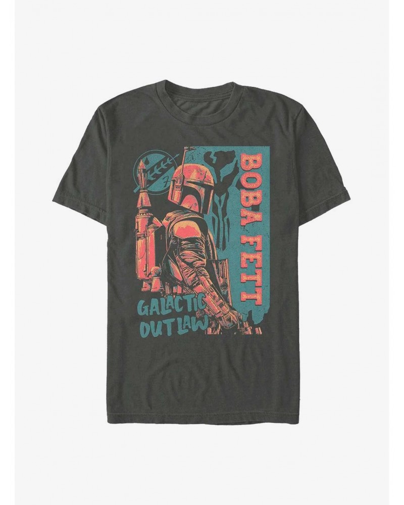 Star Wars The Book Of Boba Fett Dark Boba T-Shirt $11.23 T-Shirts