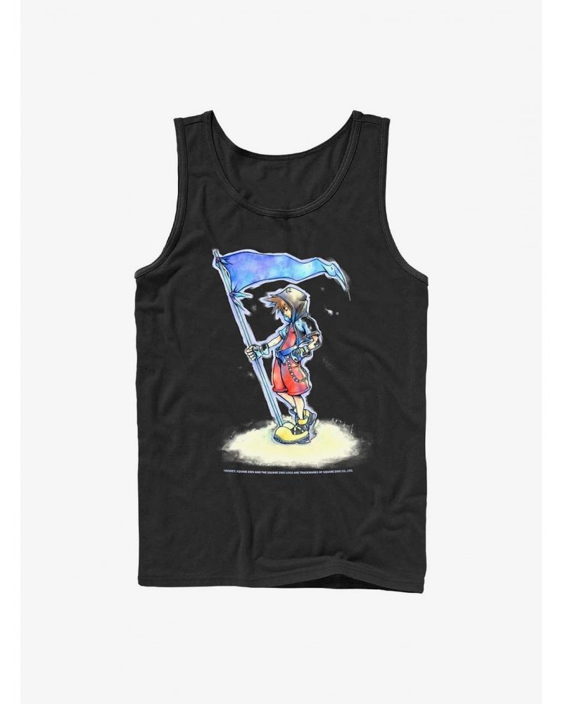 Disney Kingdom Hearts Sora With Flag Tank $9.96 Tanks