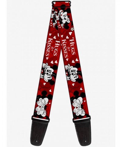 Disney Mickey Mouse and Minnie Hugs Kisses Poses Guitar Strap $12.20 Guitar Straps