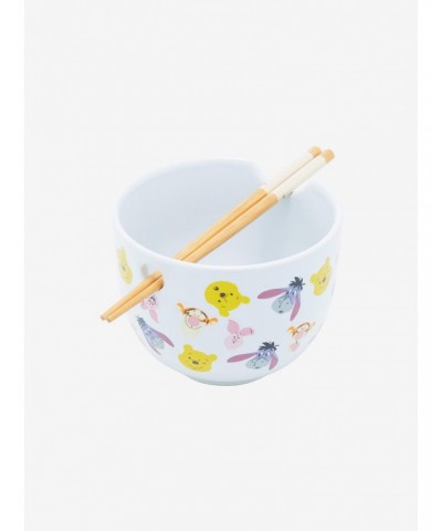 Disney Winnie The Pooh Character Faces Ramen Bowl With Chopsticks $7.36 Chopsticks