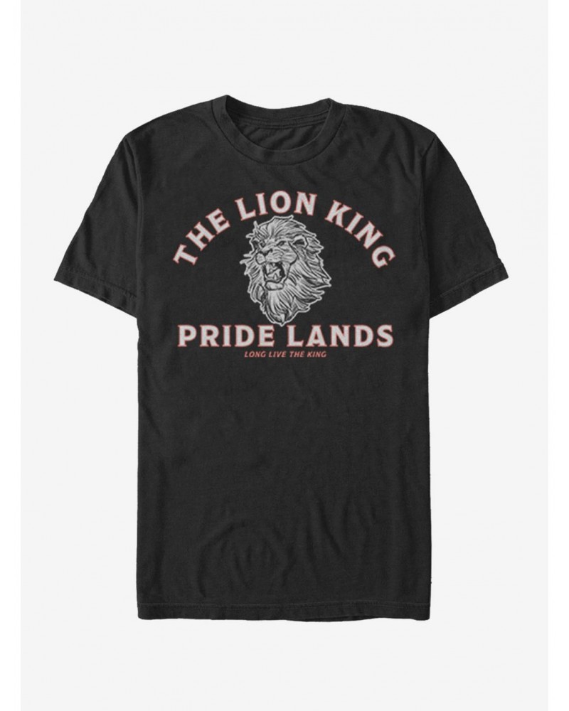 Disney The Lion King 2019 Minimal Lion King Back T-Shirt $11.47 T-Shirts