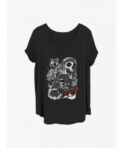 Disney Pirates of the Caribbean Yo Ho Girls T-Shirt Plus Size $14.45 T-Shirts