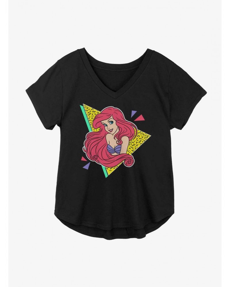 Disney The Little Mermaid Retro Splash Girls Plus Size T-Shirt $11.27 T-Shirts