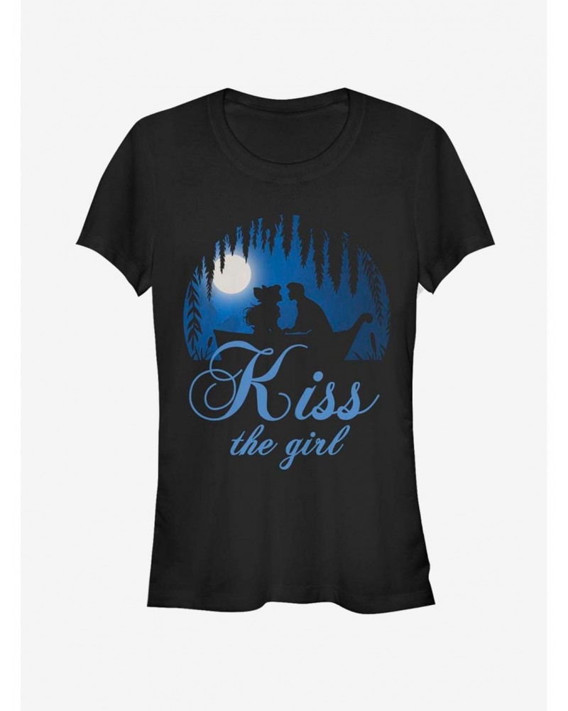 Disney The Little Mermaid Kiss The Girl Vignette Girls T-Shirt $7.97 T-Shirts