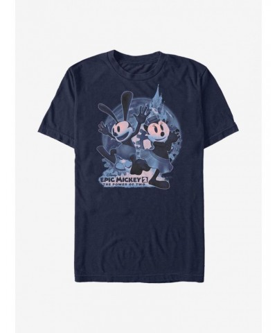 Disney Epic Mickey Oswald And Ortensia Moon T-Shirt $10.52 T-Shirts