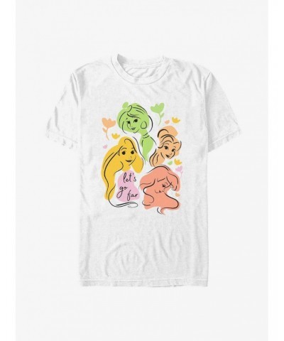 Disney Princess Abstract Princesses T-Shirt $7.89 T-Shirts