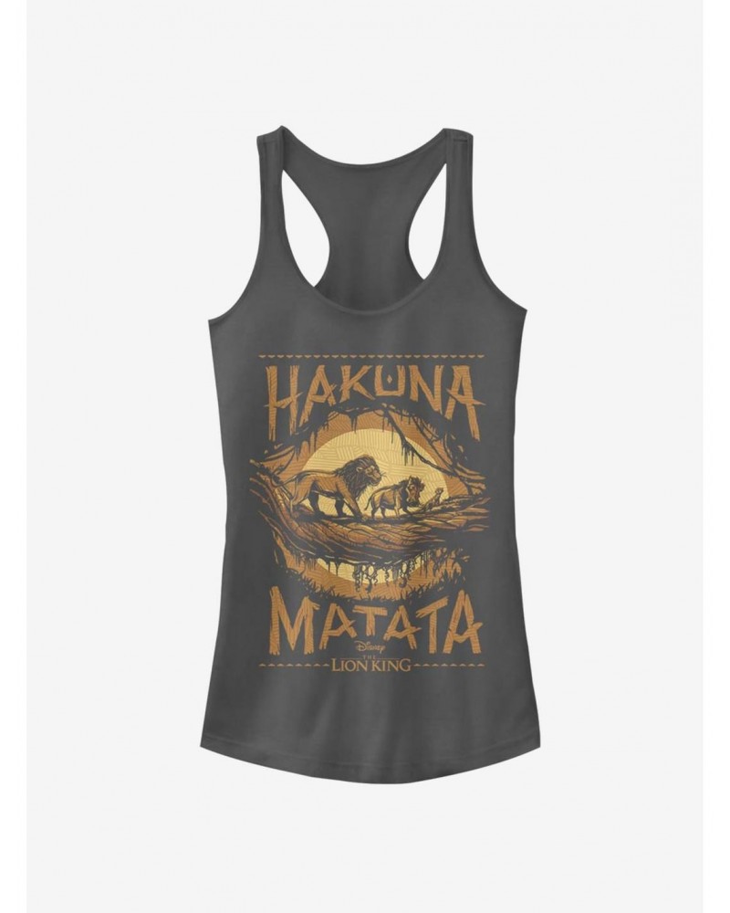 Disney The Lion King 2019 Savanna Poster Girls Tank $9.96 Tanks