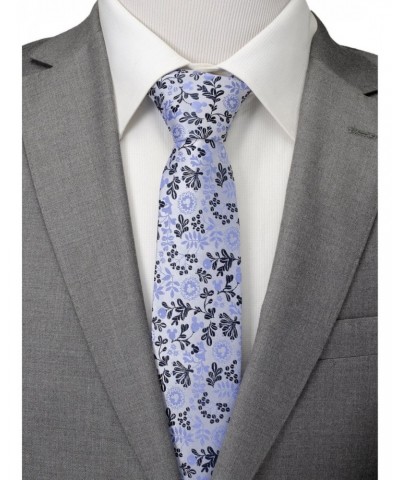 Disney Mickey Mouse Silhouette Floral Blue White Tie $31.95 Ties