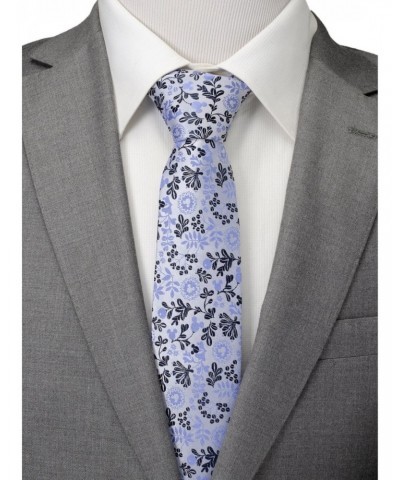 Disney Mickey Mouse Silhouette Floral Blue White Tie $31.95 Ties