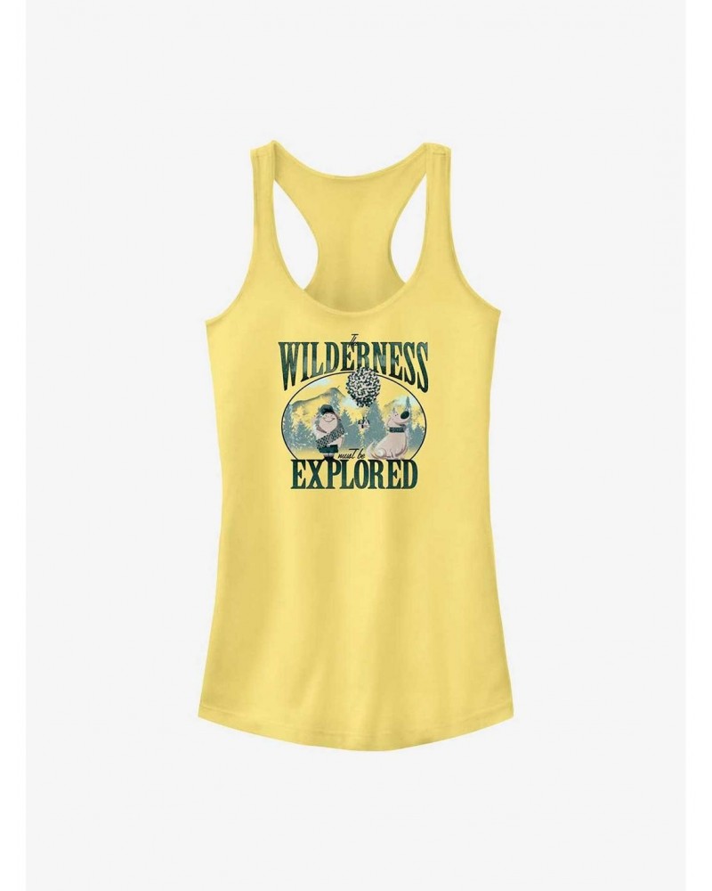 Disney Pixar Up Russell and Dug Wilderness Explored Girls Tank $12.45 Tanks